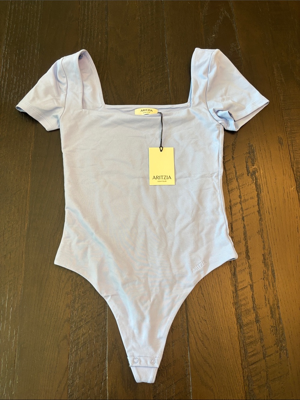 NWT Aritzia Original Contour Manner Squareneck Bodysuit - Picture 2 of 5